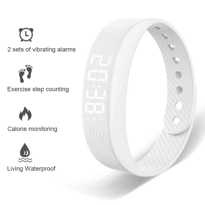 Smart Bracelet LED Digital Waterproof Smart Clock Smartband