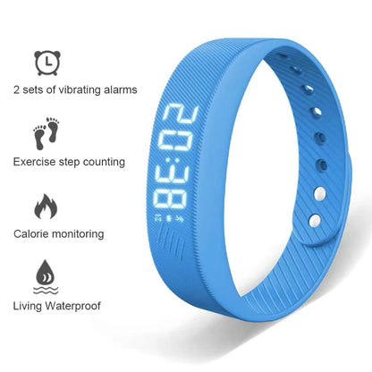 Smart Bracelet LED Digital Waterproof Smart Clock Smartband